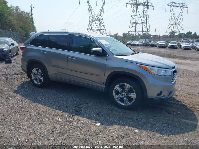 2015 TOYOTA HIGHLANDER LIMITED V6