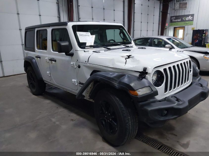 2020 JEEP WRANGLER UNLIMITED SPORT ALTITUDE 4X4