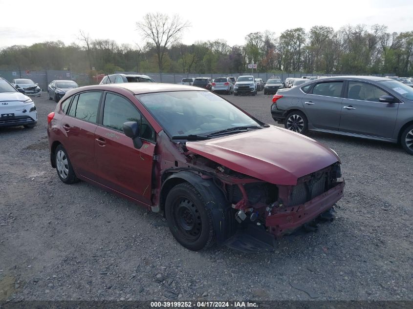 2012 SUBARU IMPREZA 2.0I