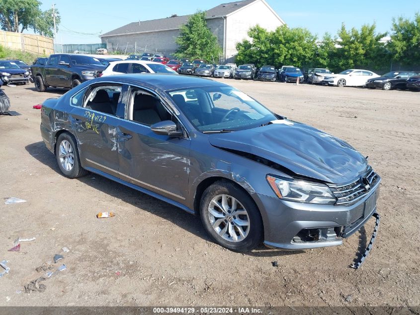 2017 VOLKSWAGEN PASSAT 1.8T S