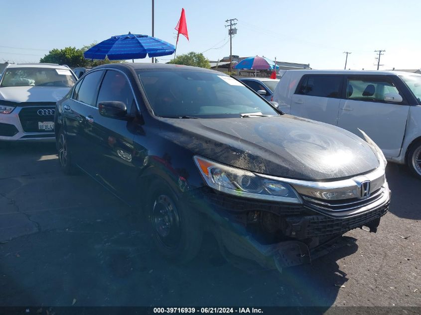 2016 HONDA ACCORD LX