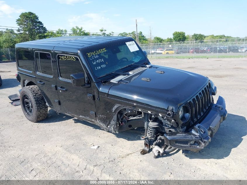 2021 JEEP WRANGLER UNLIMITED HIGH ALTITUDE 4X4