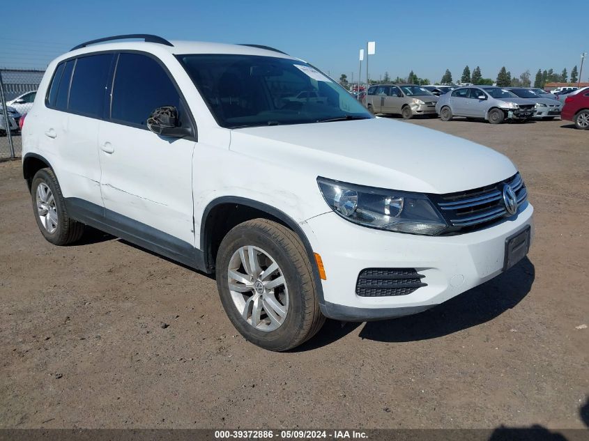 2015 VOLKSWAGEN TIGUAN S