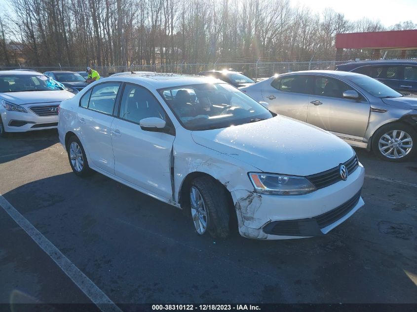 2012 VOLKSWAGEN JETTA 2.5L SE