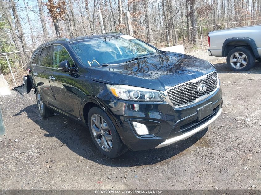 2016 KIA SORENTO 3.3L SX