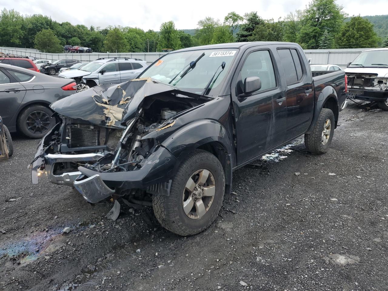 2010 NISSAN FRONTIER CREW CAB SE