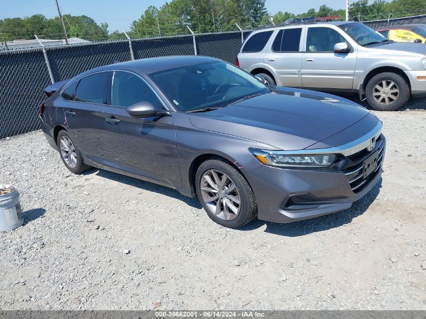 2021 HONDA ACCORD LX