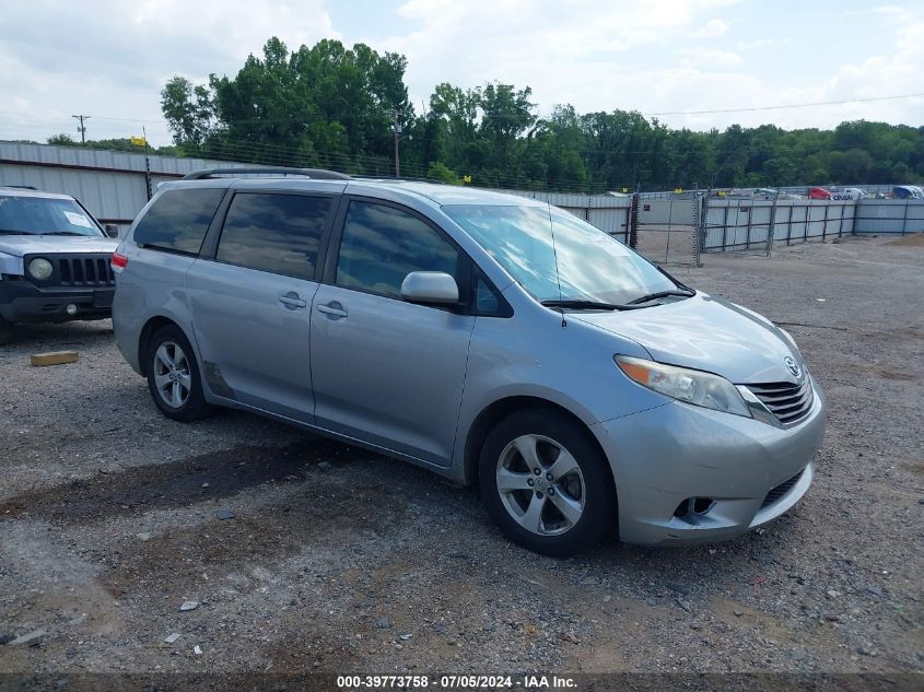 2011 TOYOTA SIENNA LE V6 AUTO ACCESS SEAT