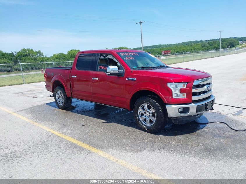 2015 FORD F-150 LARIAT