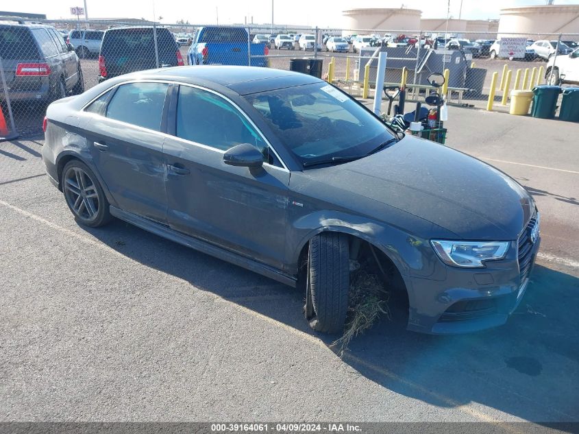 2018 AUDI A3 2.0T PREMIUM/2.0T TECH PREMIUM