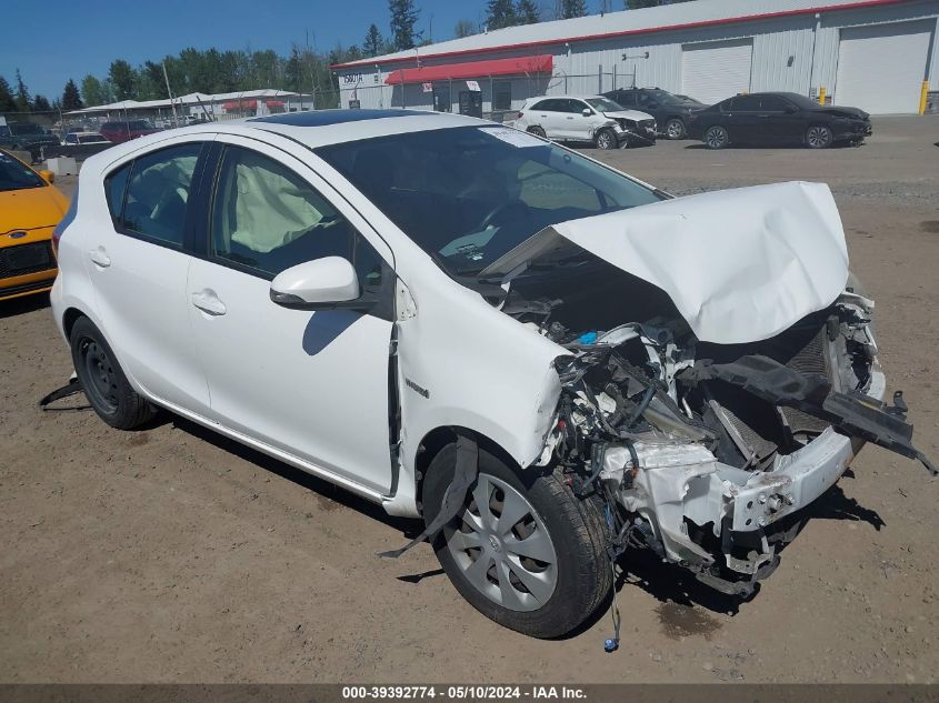 2012 TOYOTA PRIUS C THREE