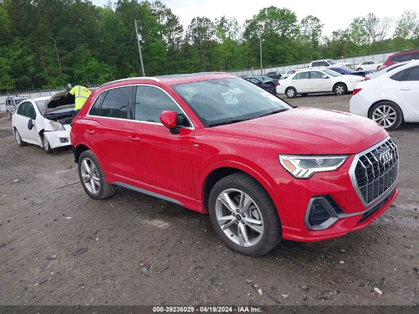 2024 AUDI Q3 PREMIUM 45 TFSI S LINE QUATTRO TIPTRONIC