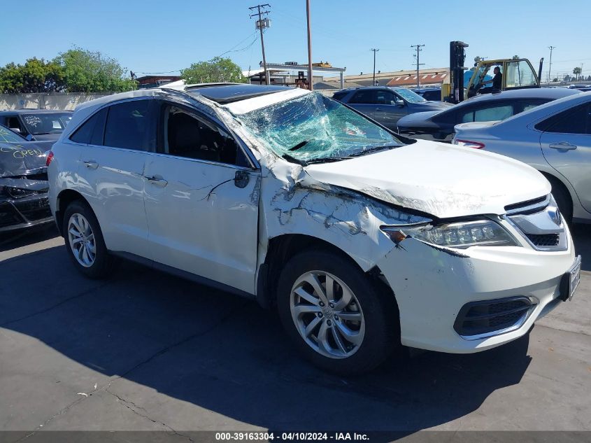 2017 ACURA RDX TECHNOLOGY   ACURAWATCH PLUS PACKAGES/W/TECHNOLOGY PACKAGE