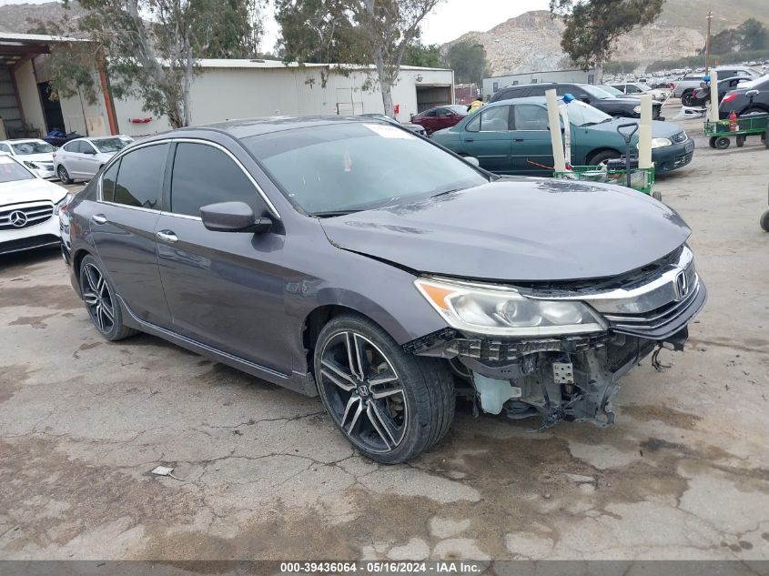 2017 HONDA ACCORD SPORT SE