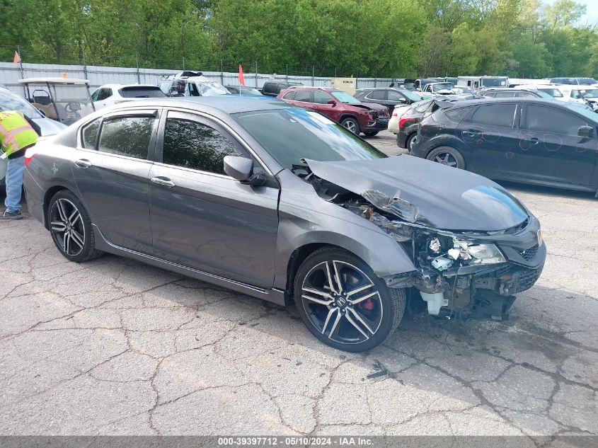 2017 HONDA ACCORD SPORT