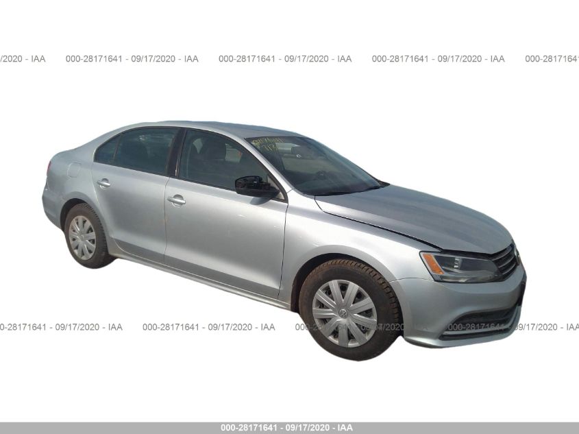 2015 VOLKSWAGEN JETTA SEDAN 2.0L S W/TECHNOLOGY