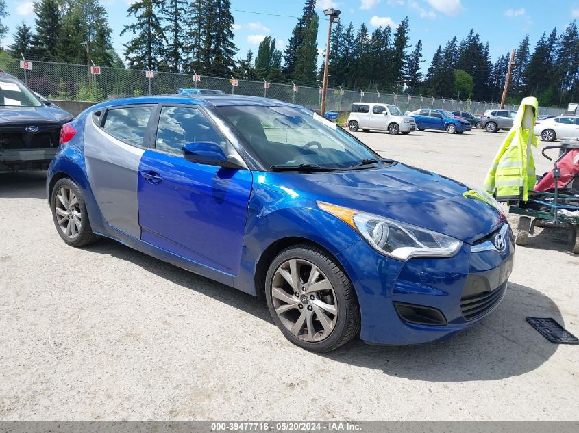 2016 HYUNDAI VELOSTER