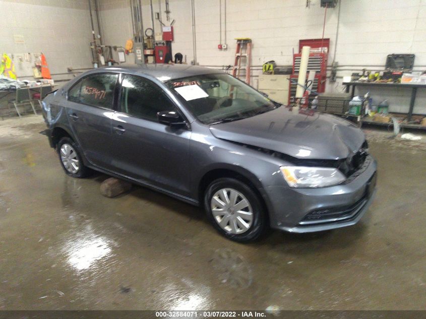 2015 VOLKSWAGEN JETTA 2.0L S