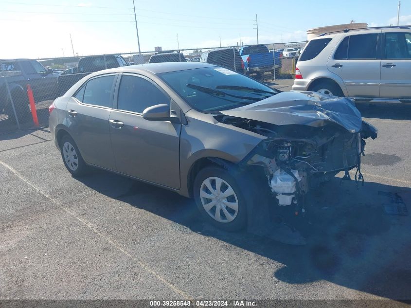 2017 TOYOTA COROLLA LE ECO