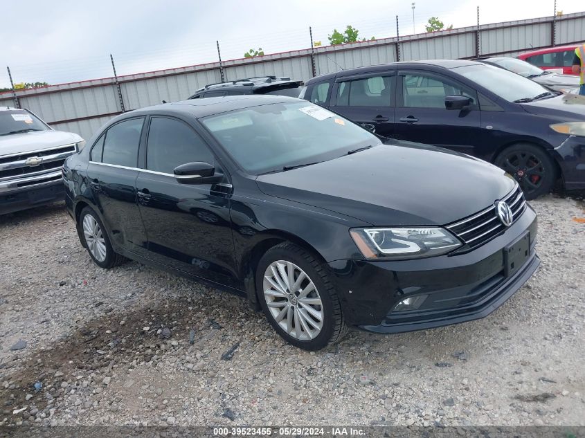 2016 VOLKSWAGEN JETTA 1.8T SEL