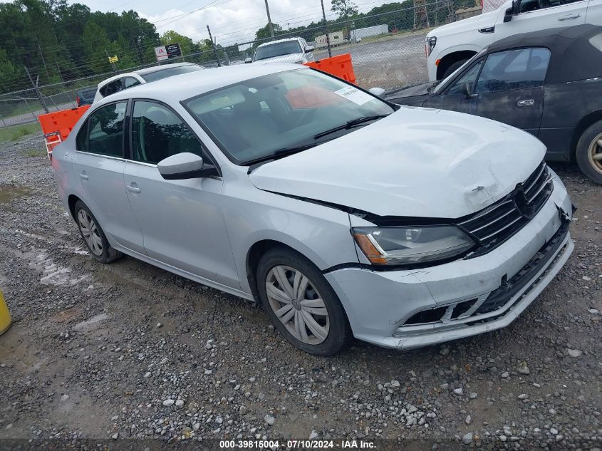 2017 VOLKSWAGEN JETTA 1.4T S