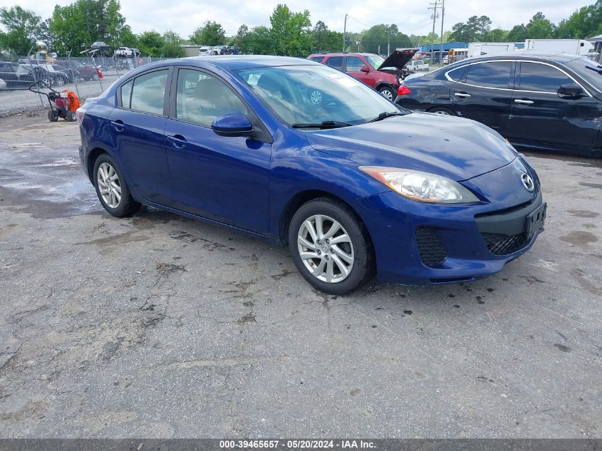 2012 MAZDA MAZDA3 I TOURING