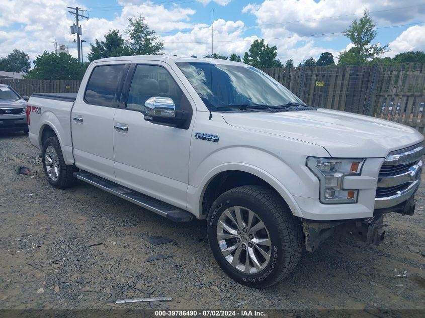 2015 FORD F-150 LARIAT