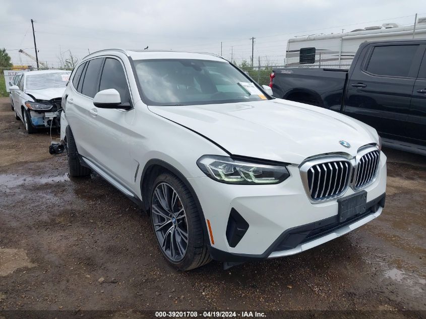 2022 BMW X3 SDRIVE30I