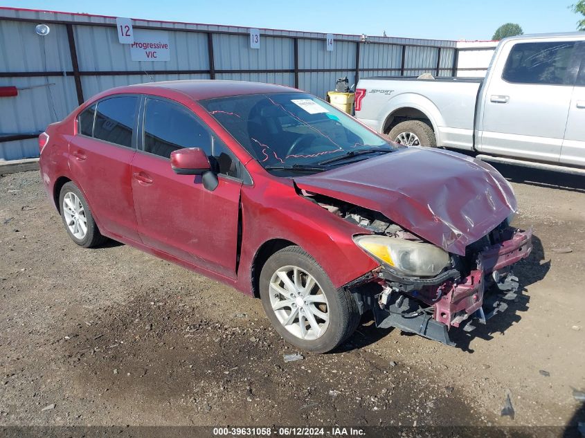 2012 SUBARU IMPREZA 2.0I PREMIUM