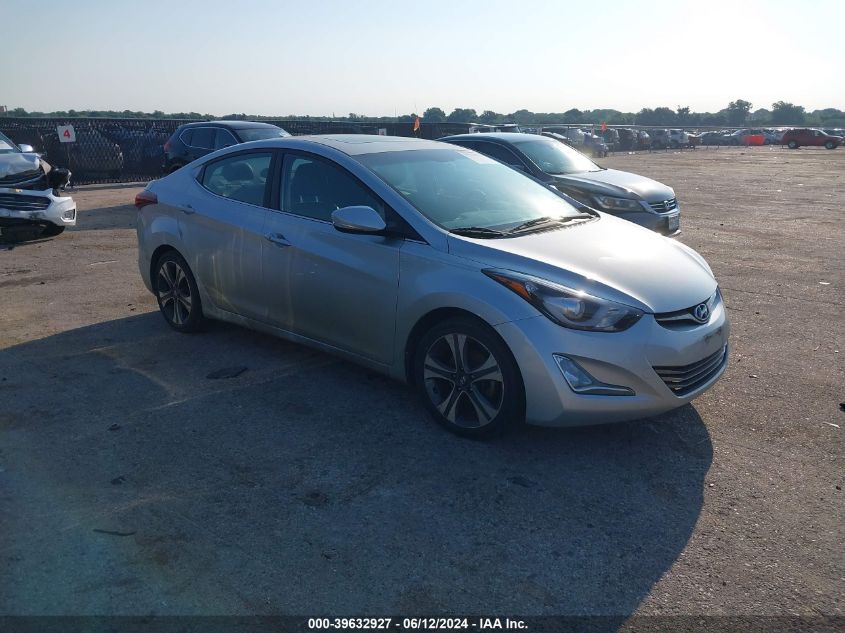 2015 HYUNDAI ELANTRA SPORT