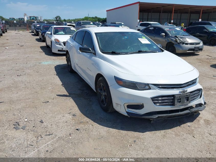 2018 CHEVROLET MALIBU 1LS