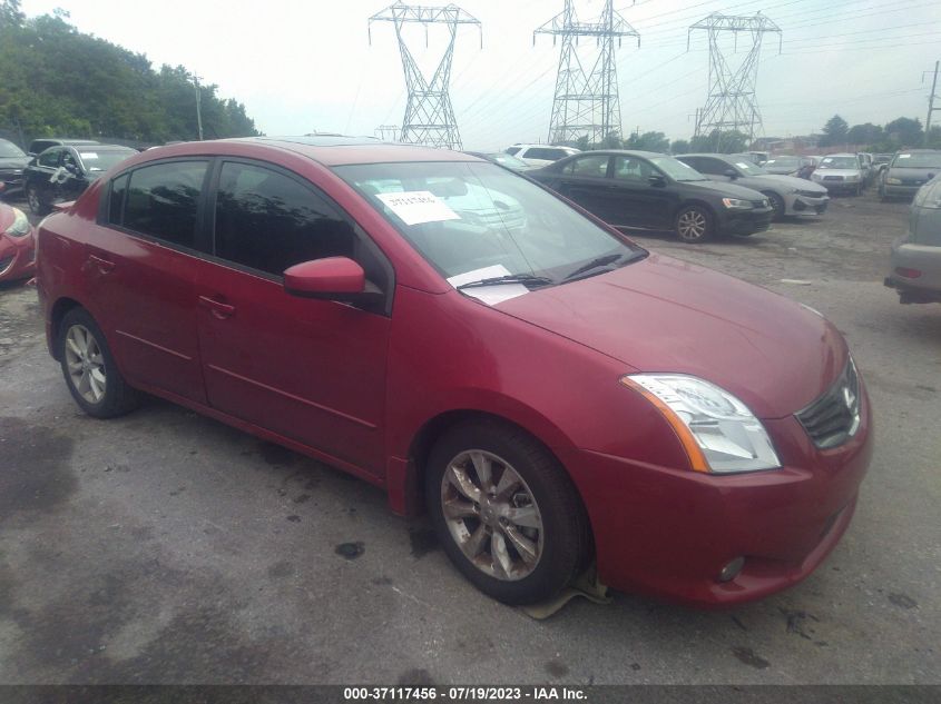 2012 NISSAN SENTRA 2.0 SL