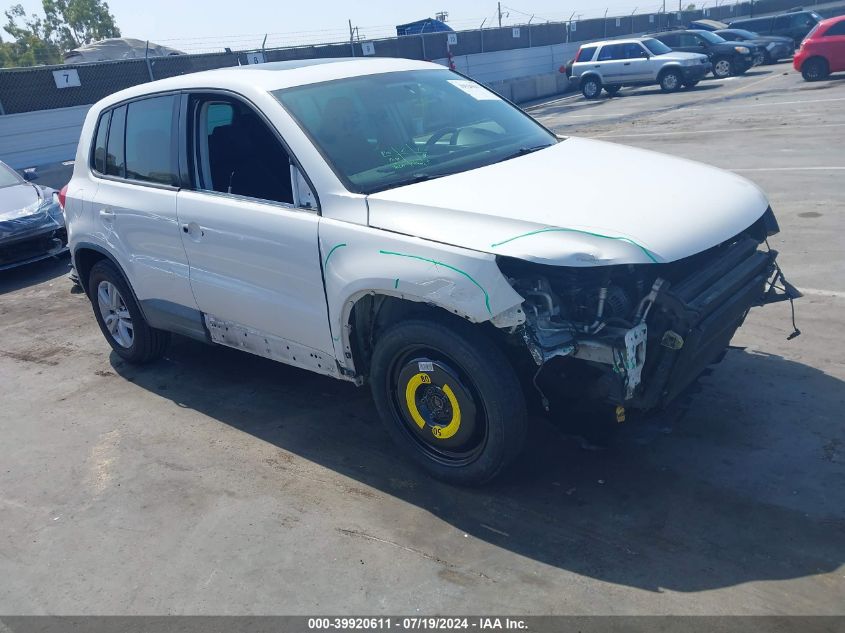 2013 VOLKSWAGEN TIGUAN S