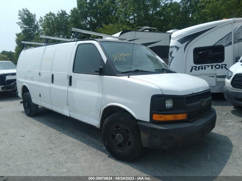 2012 CHEVROLET EXPRESS 3500 WORK VAN