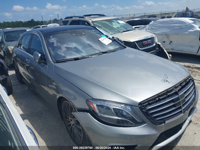 2015 MERCEDES-BENZ S 550