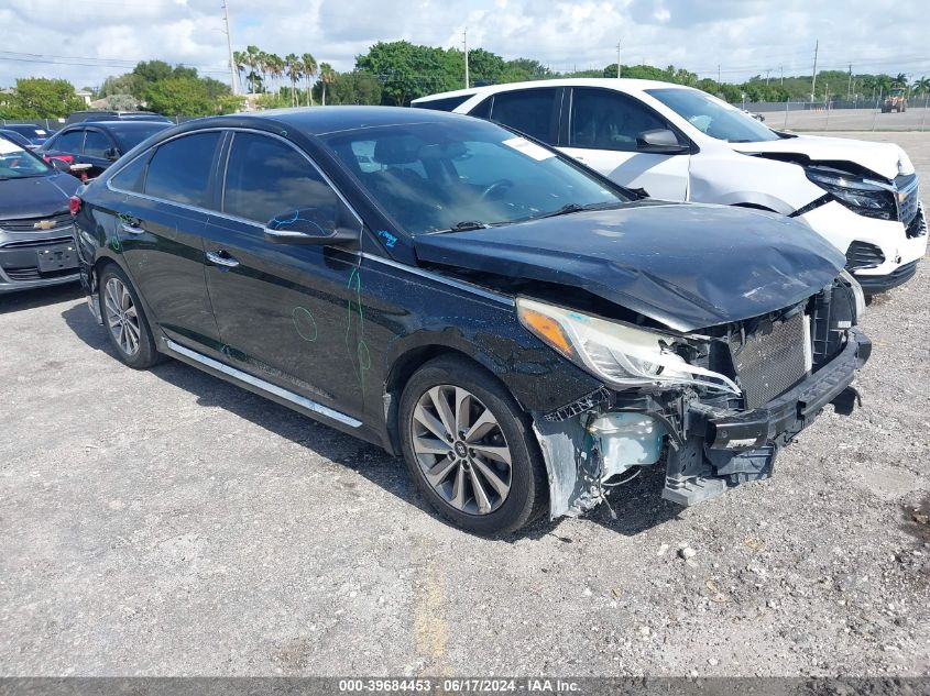 2016 HYUNDAI SONATA SPORT