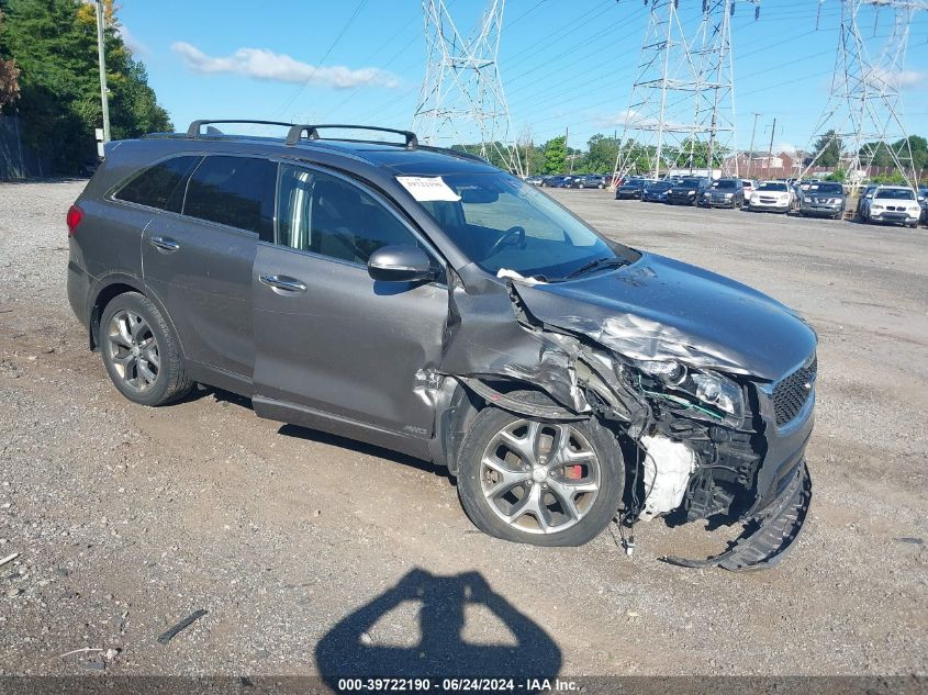 2016 KIA SORENTO 3.3L SX