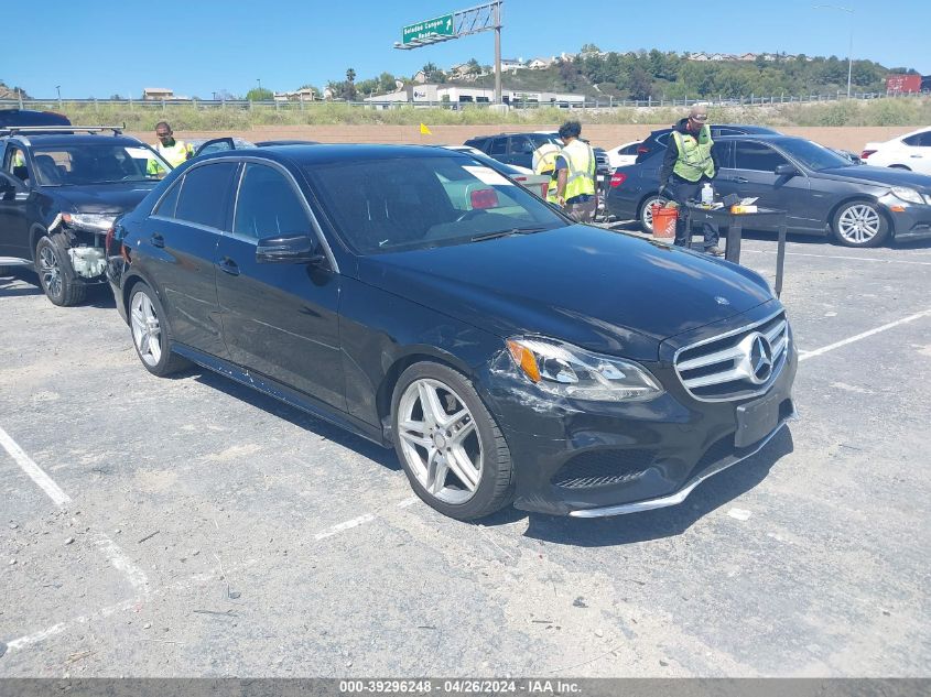 2014 MERCEDES-BENZ E 350