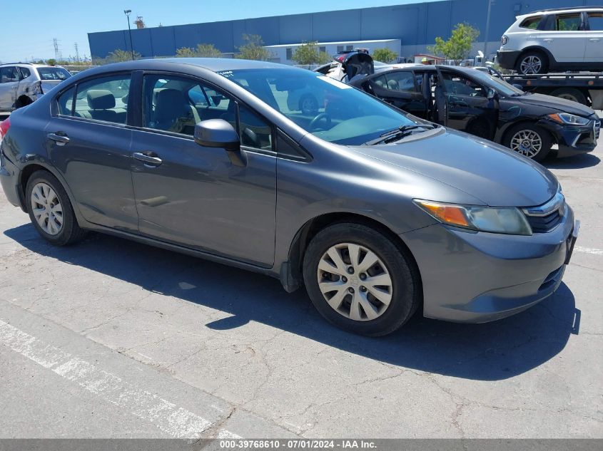 2012 HONDA CIVIC LX