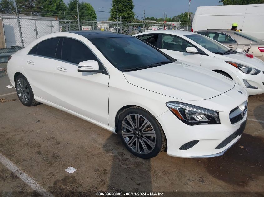 2018 MERCEDES-BENZ CLA 250 4MATIC