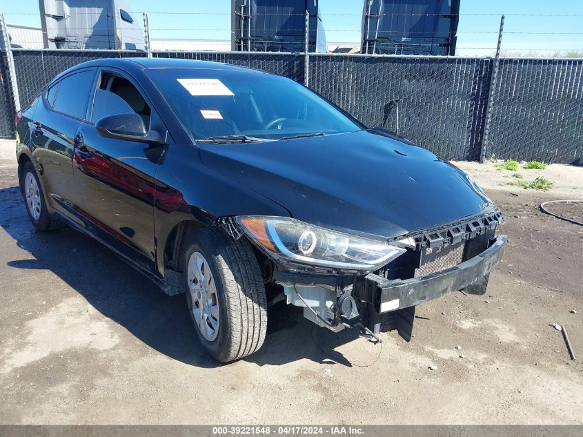 2017 HYUNDAI ELANTRA SE