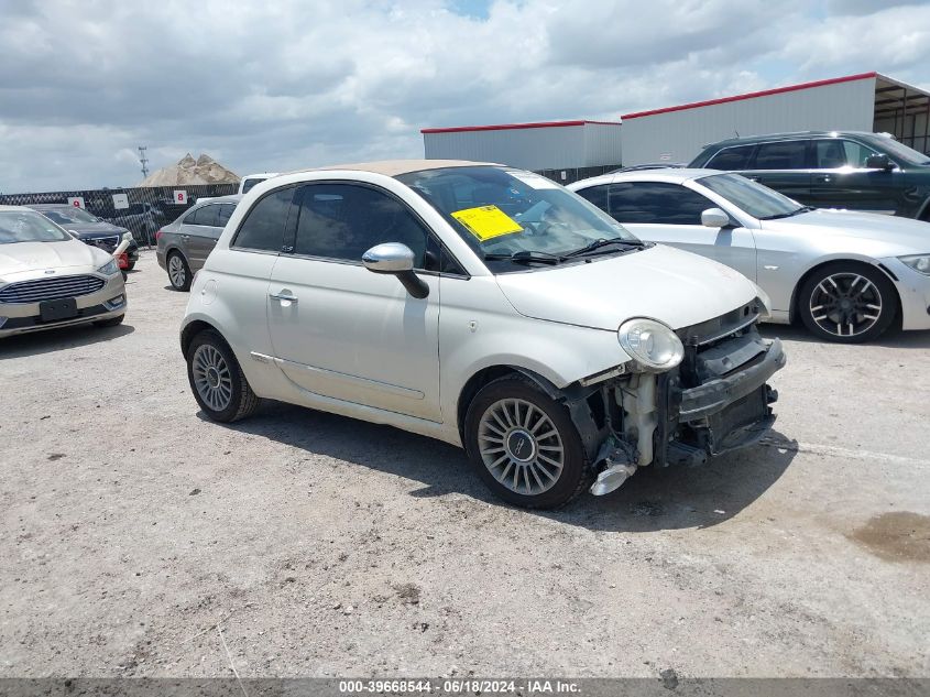 2012 FIAT 500C LOUNGE