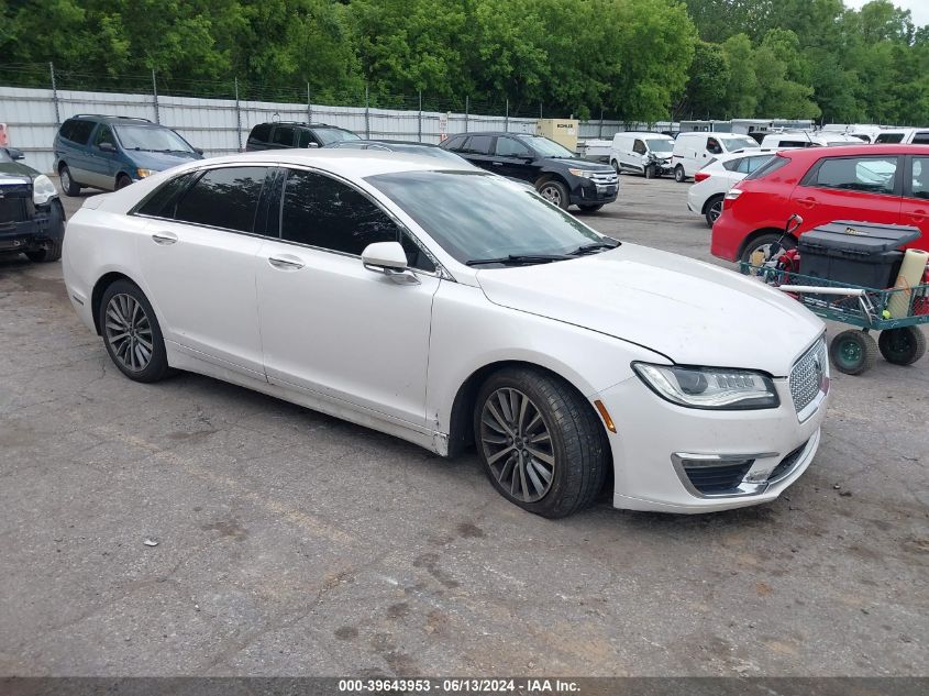 2017 LINCOLN MKZ SELECT