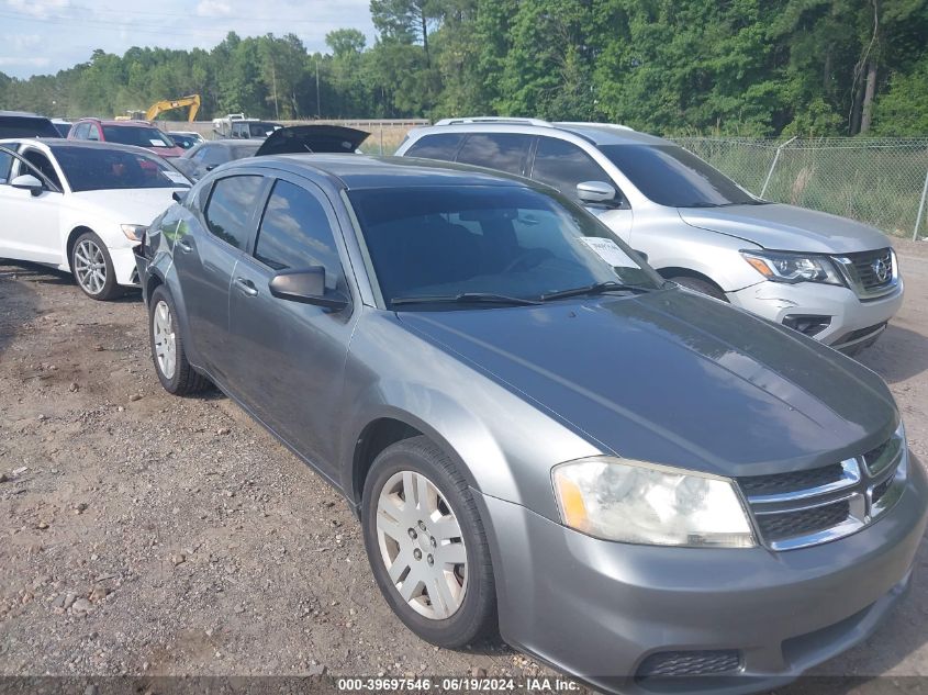 2013 DODGE AVENGER SE