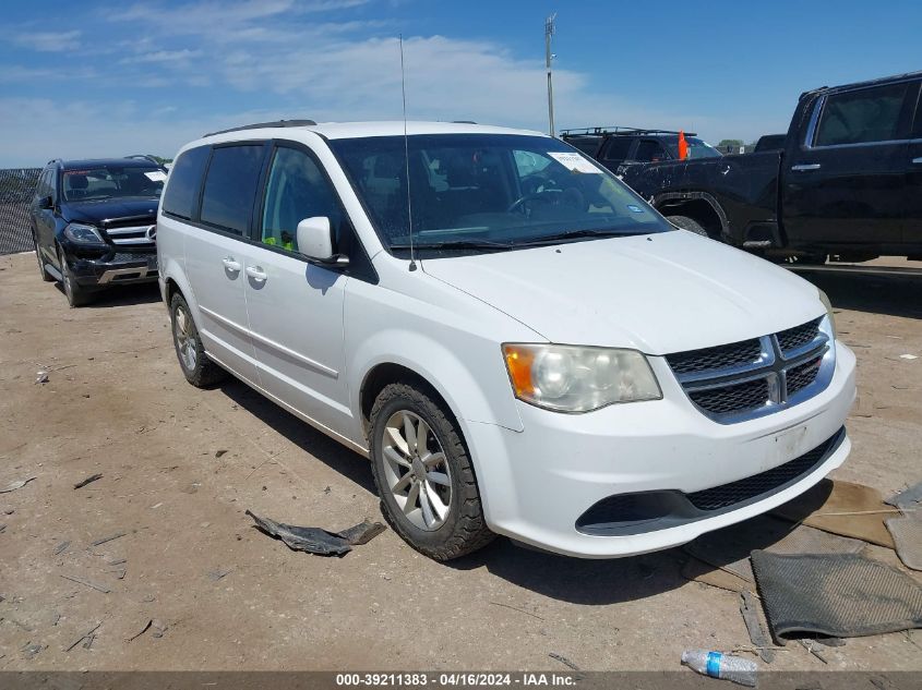 2014 DODGE GRAND CARAVAN SXT