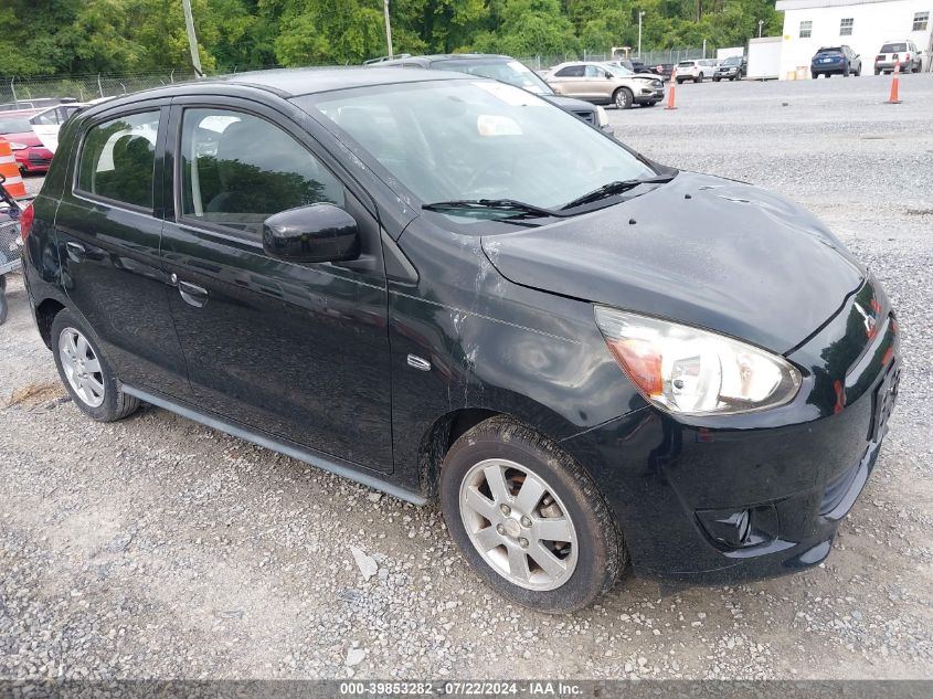 2015 MITSUBISHI MIRAGE ES