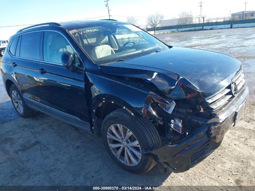 2018 VOLKSWAGEN TIGUAN 2.0T SE/2.0T SEL