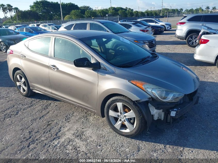 2013 HYUNDAI ELANTRA GLS