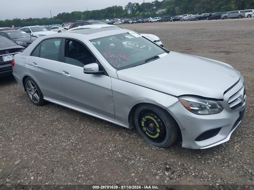 2014 MERCEDES-BENZ E 350 4MATIC