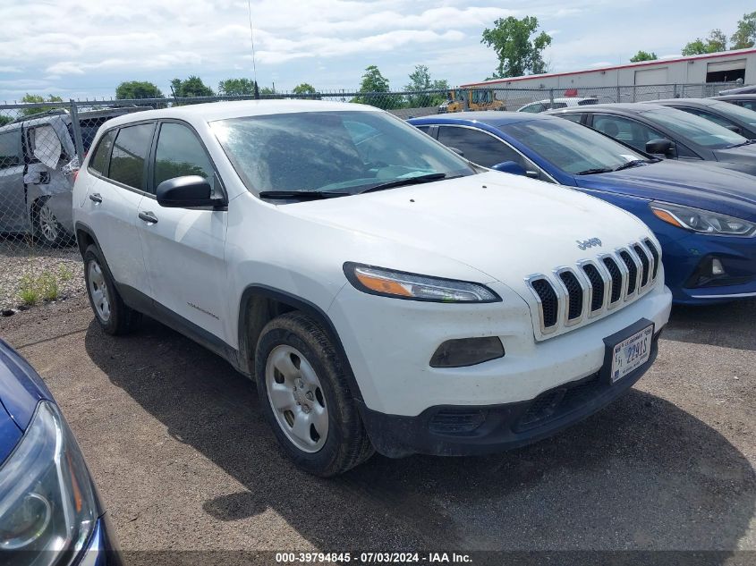 2016 JEEP CHEROKEE SPORT